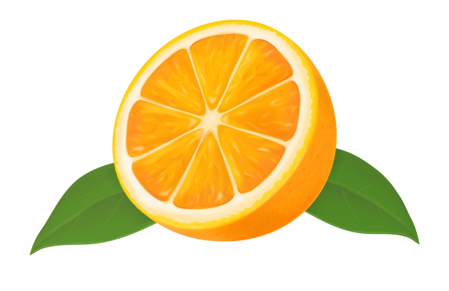 Half Orange Transparent Clip Art Image Gallery Half