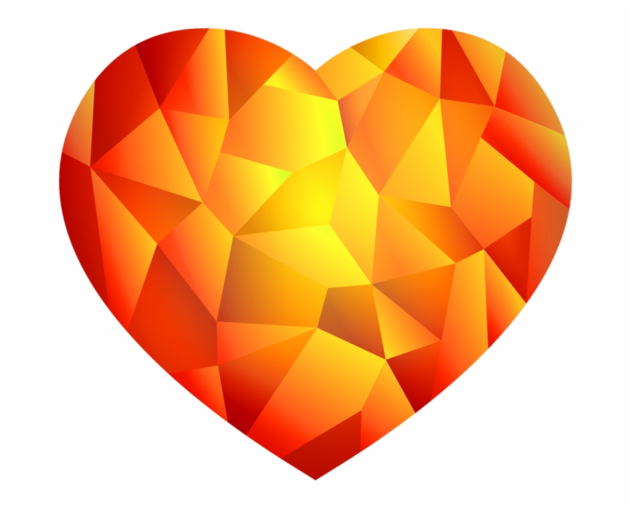 Heart Png Geomatric Transparent Triangle