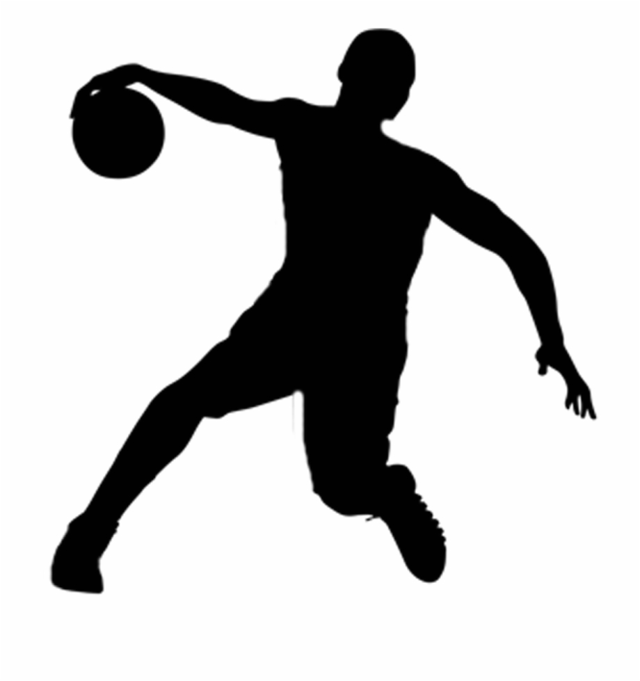 basketball players silhouette png
