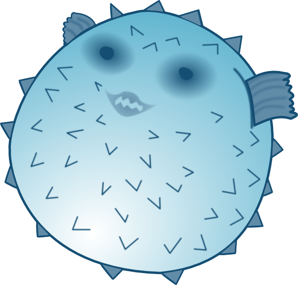 Blowfish Png Clip Art Pufferfish Clipart