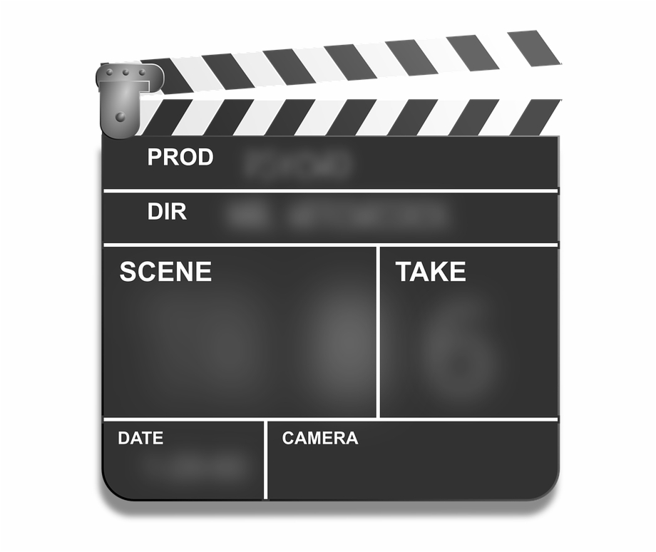 Clapper Film Motion Picture Movies Slate Slate Movies