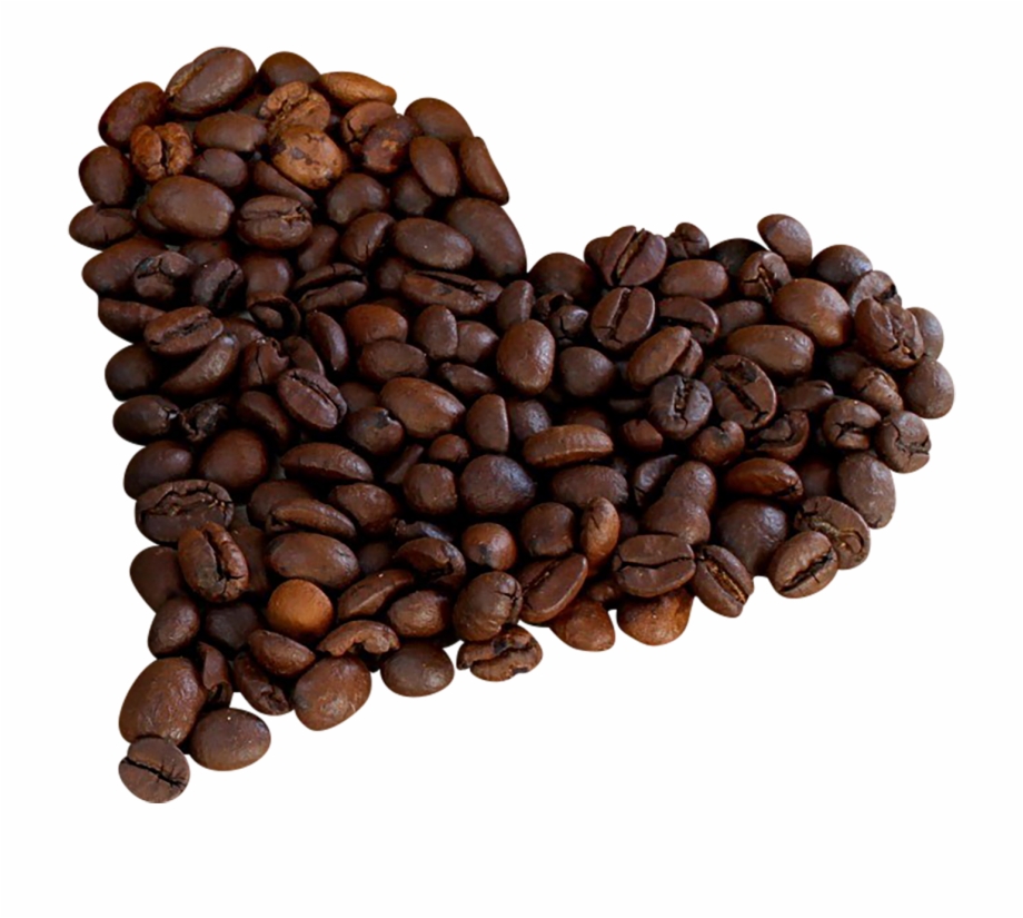 coffee bean heart png
