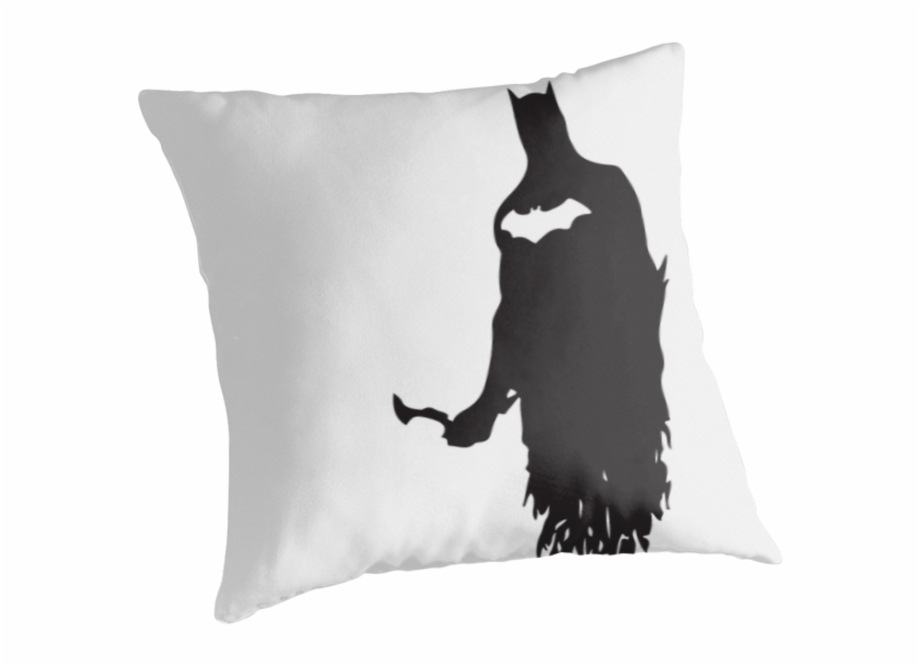 Flying Superhero Silhouette Png Download Cushion