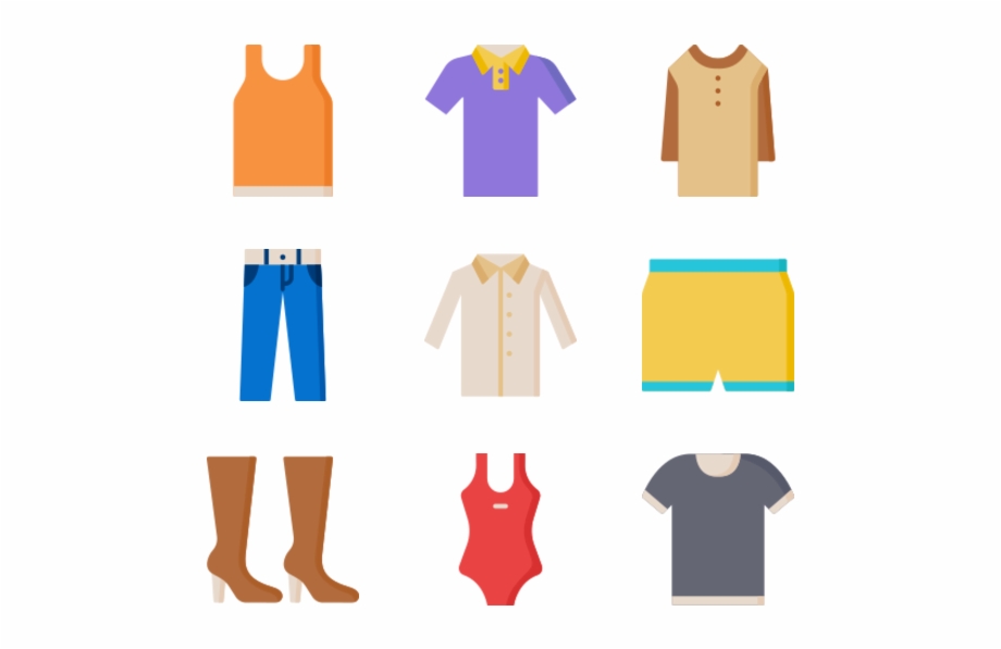 Clothes Illustration - Clip Art Library