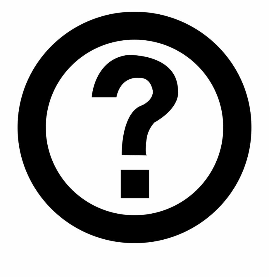 Question Mark Icon Png 2 Number In Circle