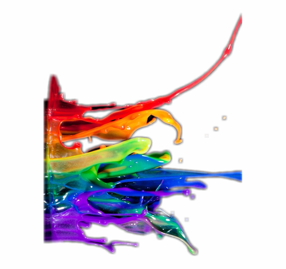 Clip Black And White Pride Paint Freetoedit Rainbow