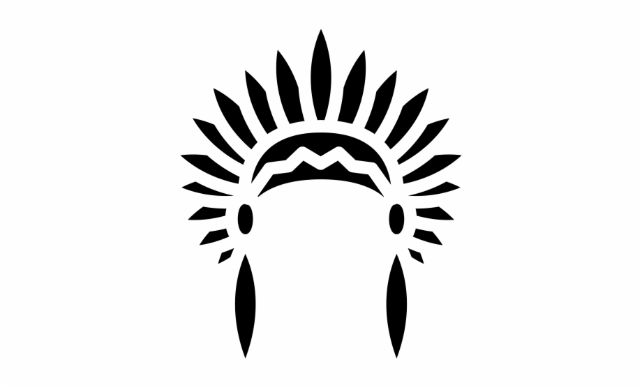 Native American Headdress Rubber Stamp National Inventors Hall
