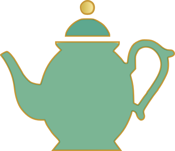 Tea Set Clipart Poured Clip Art Tea Pots