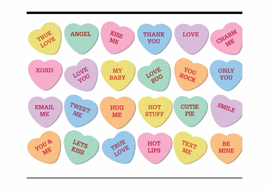Heart Clipart Heart Candy Clip Art Sweethearts Candy