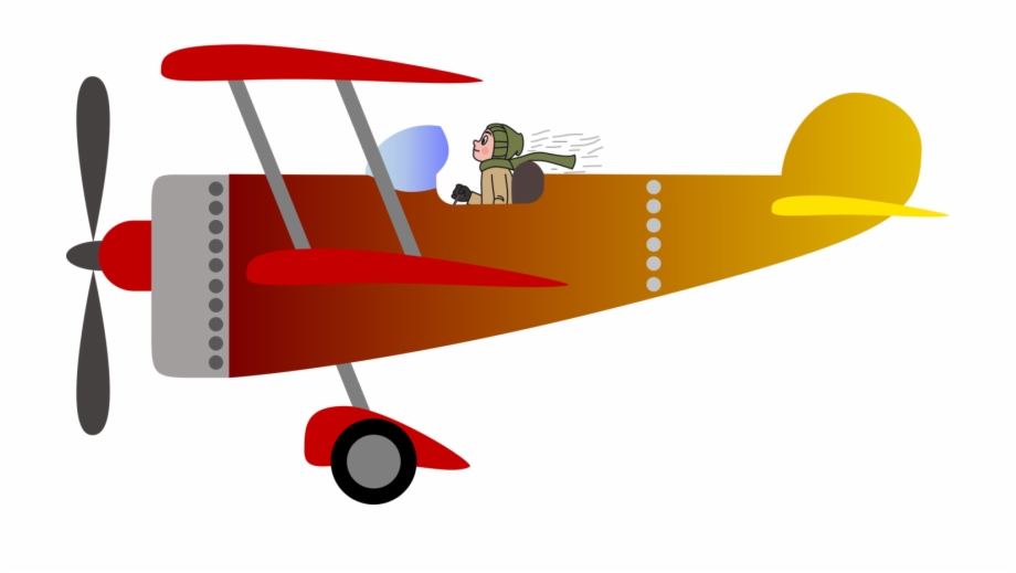 Airplane Fixed Wing Aircraft Biplane Aviation Airplane Kids