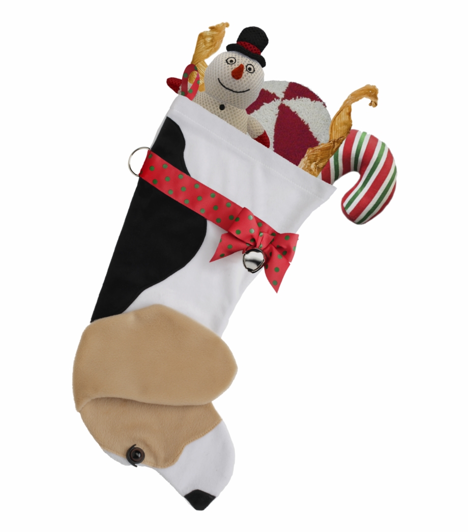 This Beagle Shaped Christmas Dog Stocking Is The
