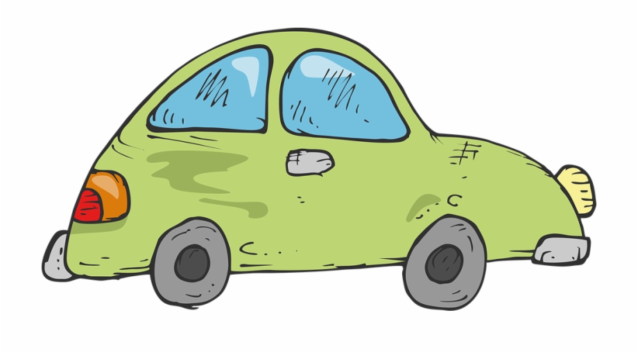 Drawing Green Car Childrens Car Kids Design Green