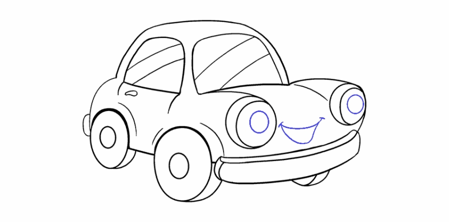 Cartoon Car Drawing Cartoon Drawings Of A Car