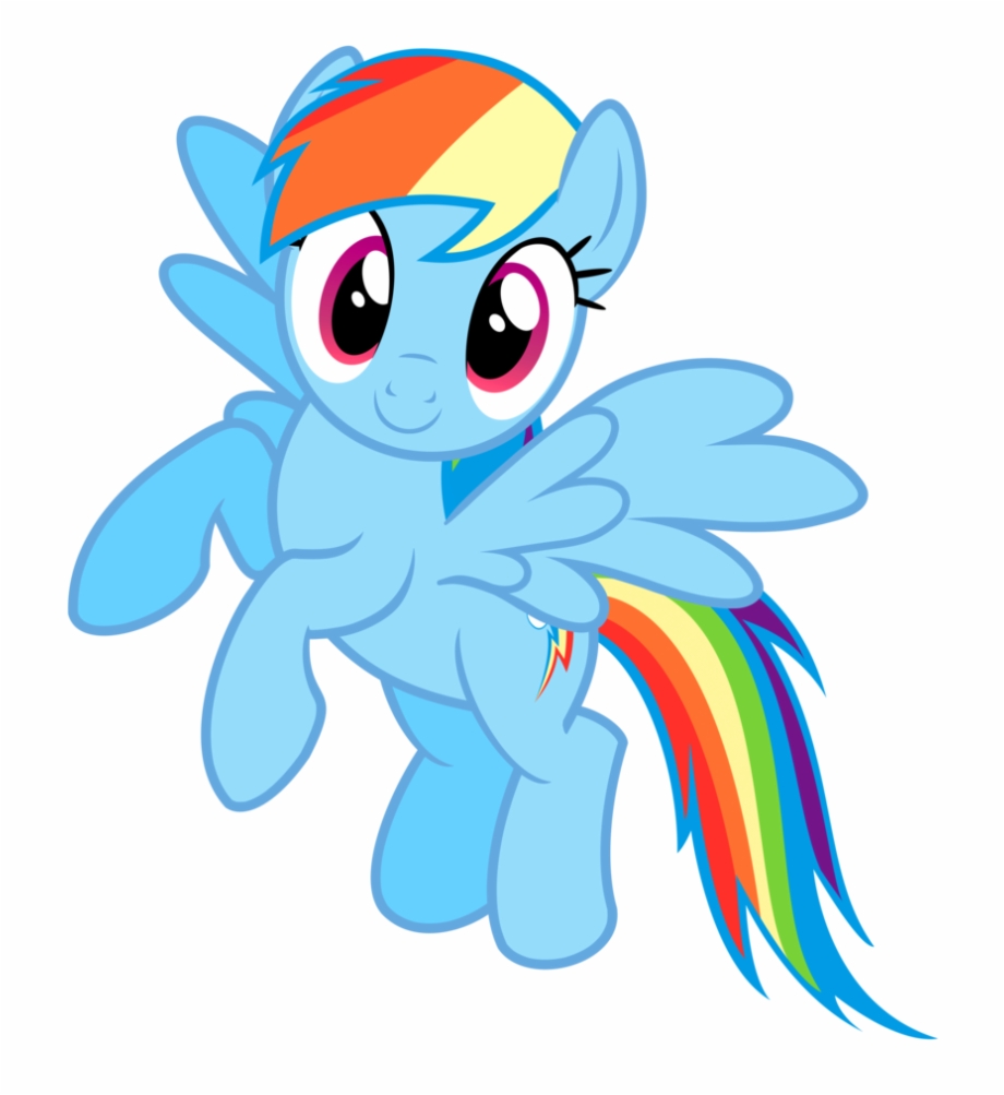 Flying Rainbow Dash Vector By Greenmachine987 My Little