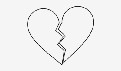 Heart Black And White Drawing
