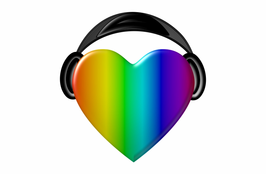 Png Of Heart With Headphone