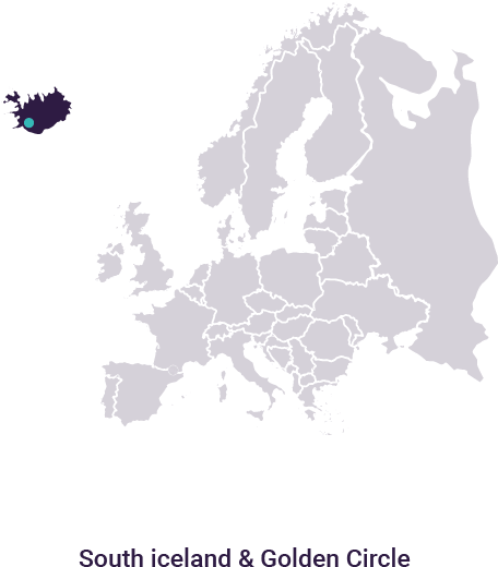 South Iceland Golden Circle Iq Map Of Europe