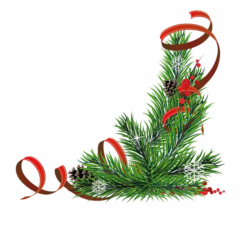 Christmas Corners Png - Clip Art Library
