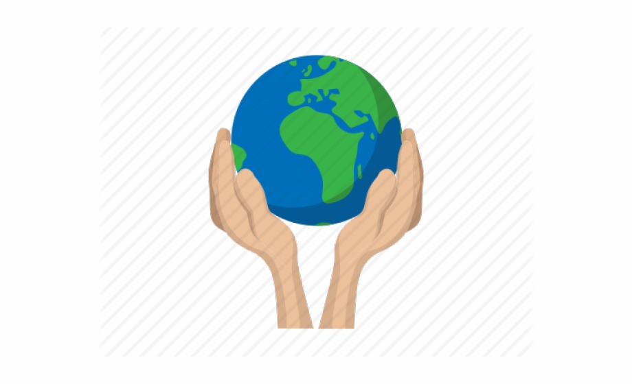 Hand Holding Earth Png
