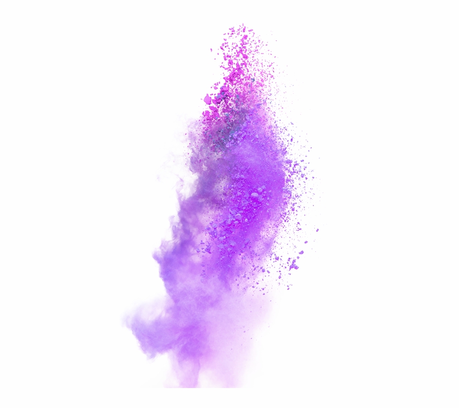 Purple Powder Explosion Png Png Download Purple Powder