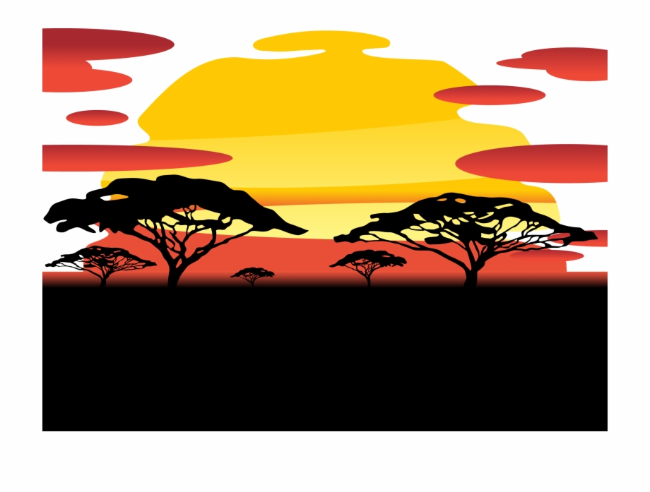 Sky Transprent Png Sunset Silhouette Png