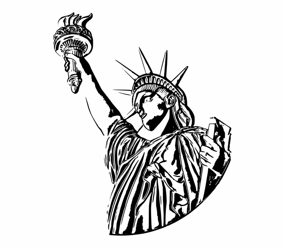 Liberty Statue America Patriotic Usa Independence Us Dollar