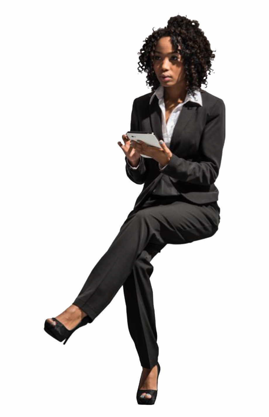 Woman Sitting Png