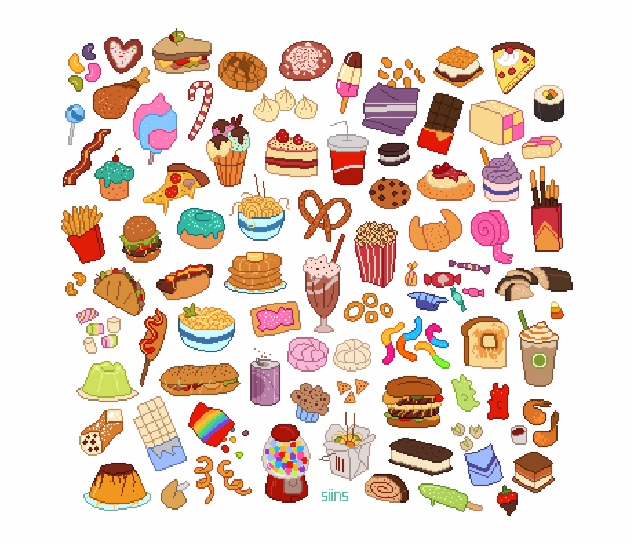 Clipart Food Collection Transparent Cute Food Clipart