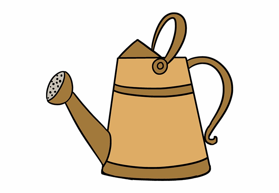 How To Draw Watering Can Watering Can Drawing