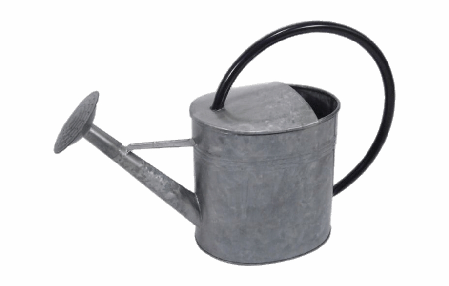 Objects Black Watering Can Clipart