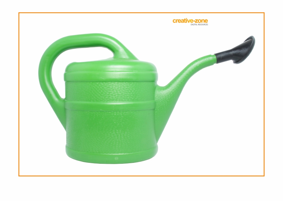 Green Plastic Watering Can Transparent Watering Plants Accessories