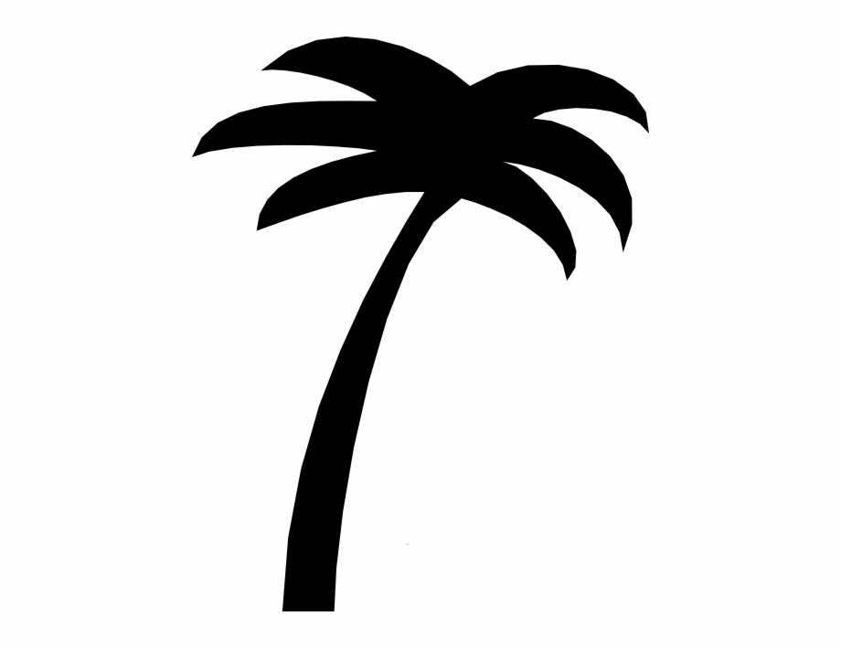 Simple Palm Tree Free Palm Tree Line Art