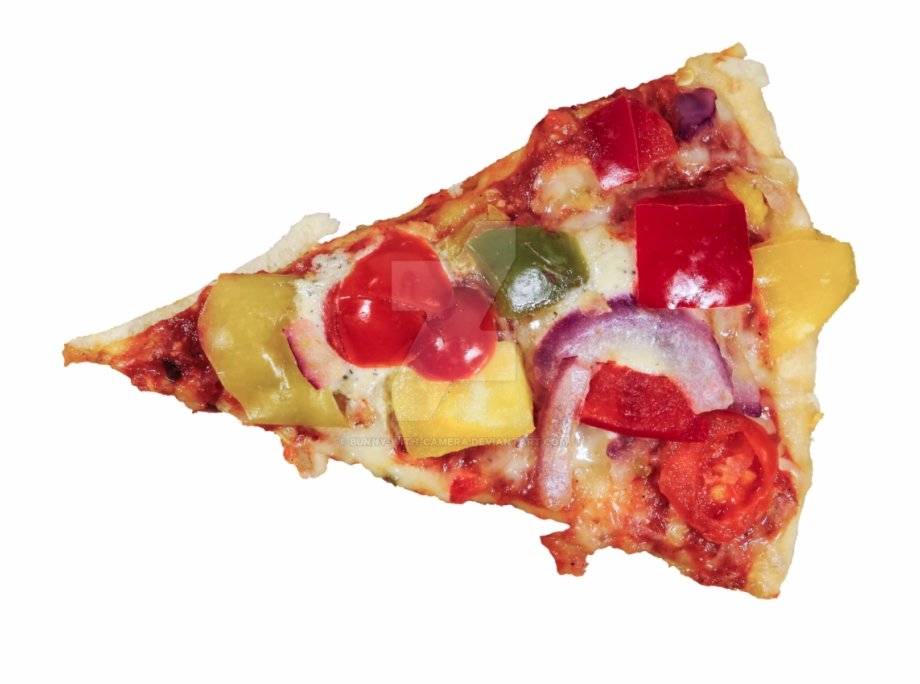 Jpg Royalty Free Pizza Slice Veggie Png By