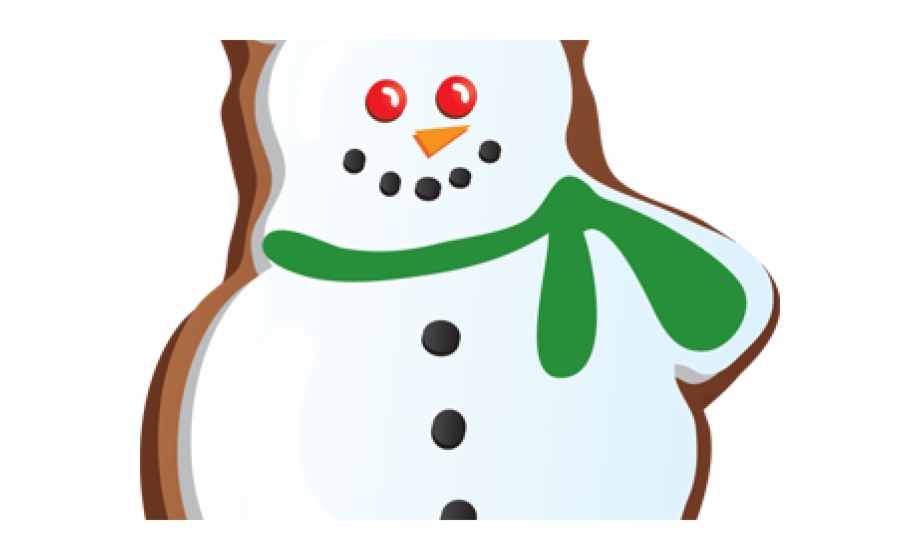 Snowman Clipart Cookie Merry Christmas Cookies Clipart