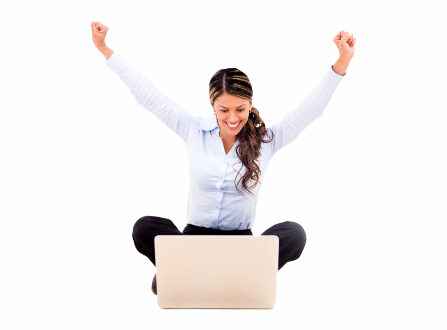 Excited Business Woman Png