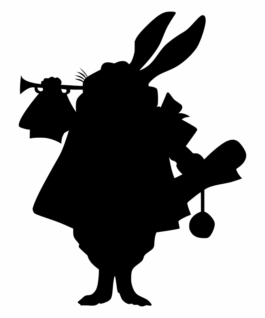 Download Png Alice In Wonderland Silhouette Png