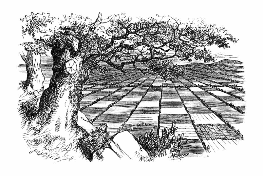 The Chessboard Chess Alice In Wonderland