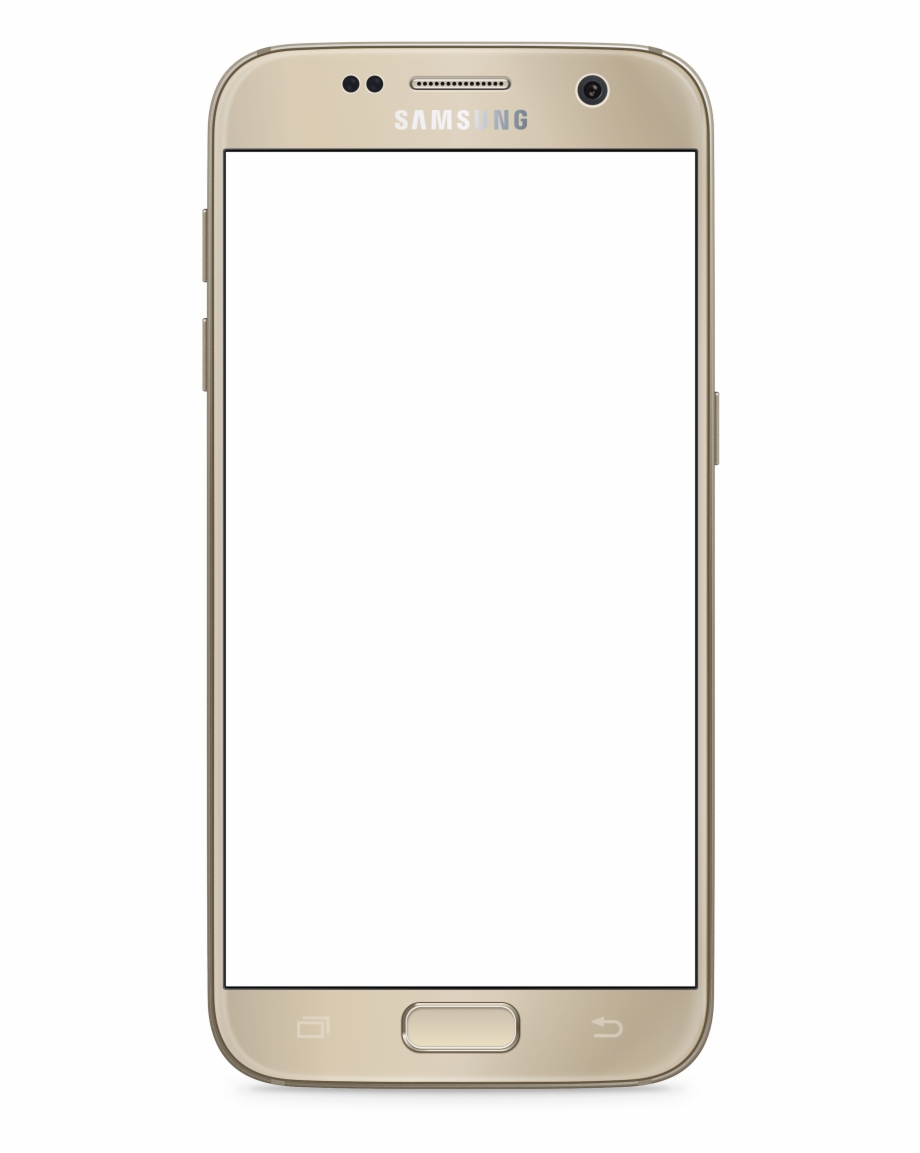 Transparent Samsung Galaxy S7 Gold Samsung Galaxy S7