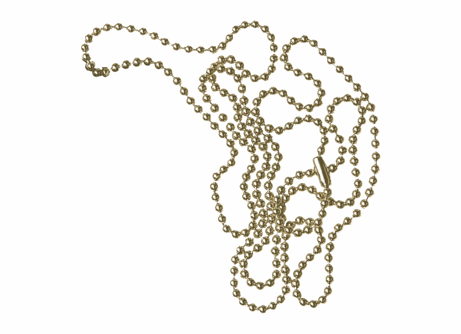 30 Gold Ball Chain Gold Ball Chain Png