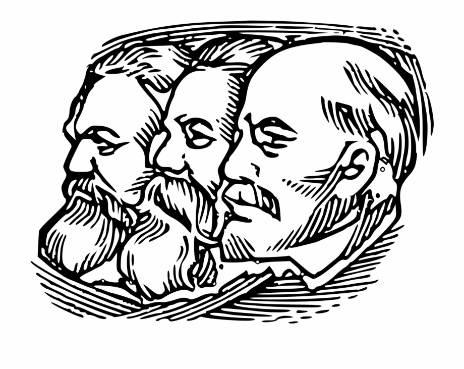 Lenin Drawing Clipart Black And White Stock Vladimir