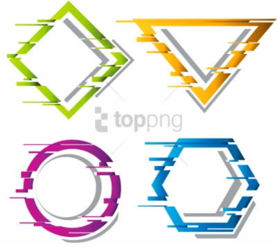 Logo Geometric Polygonal Shapes PNG & SVG Design For T-Shirts