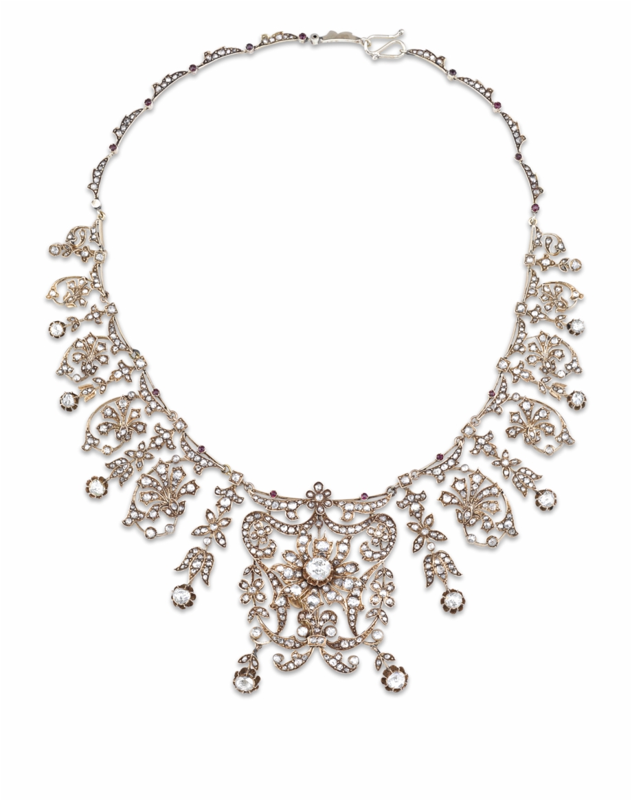 Ottoman Empire Diamond Necklace Necklace