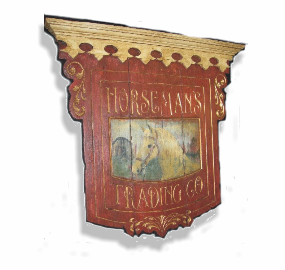 Handcrafted Vintage Signs With A Horse Theme Horse