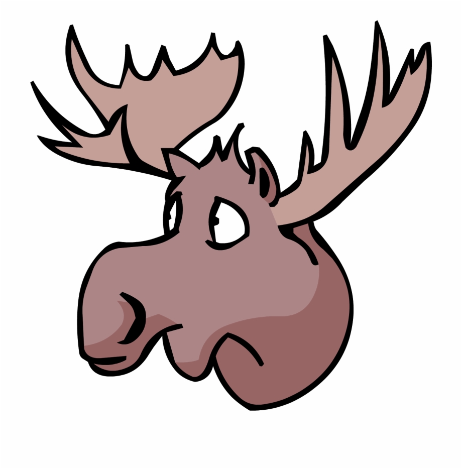 Free Moose Head Silhouette, Download Free Moose Head Silhouette png ...