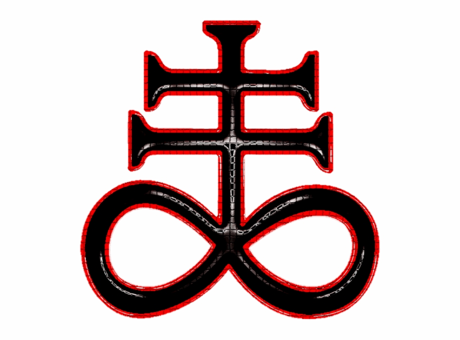 Baphomet Brimstone Astraroth Demon Sigil Satanic Cross