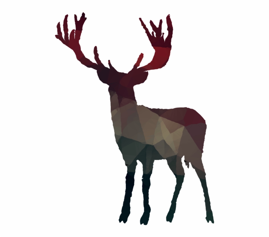 overlays-transparent-tumblr-nature-clipart-deer-moose-sticker-clip