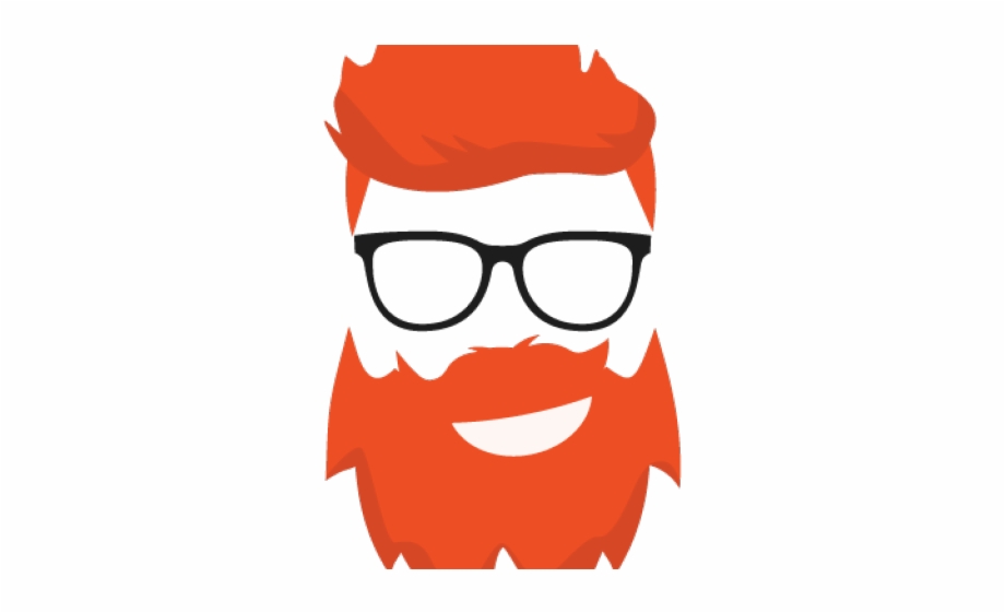 Ginger Hair Beard Cartoon