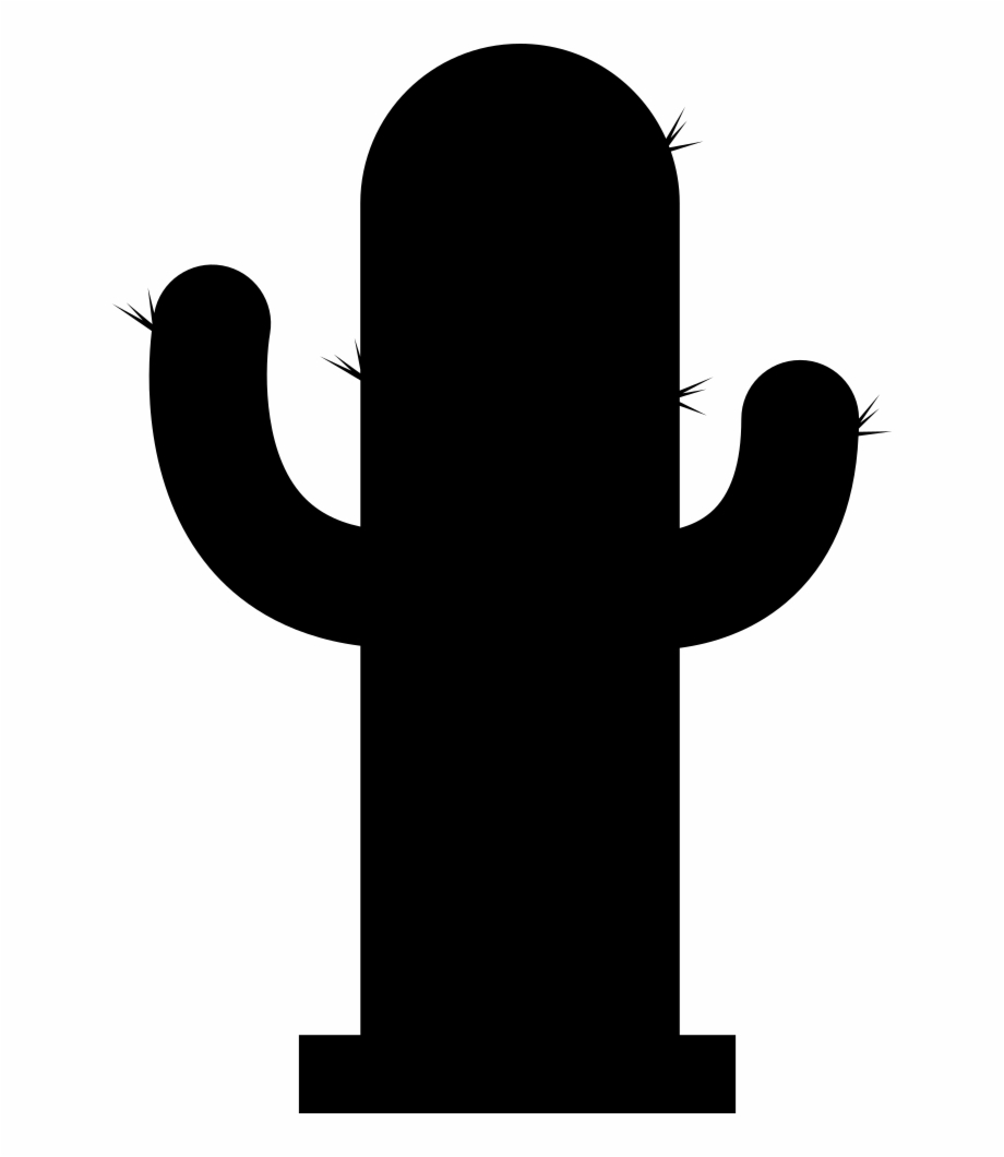 Cactus Silhouette Comments Silueta De Un Cactus