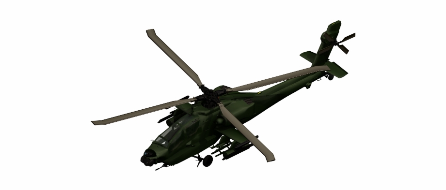Apache Helicopter 3Ds Max Model Helicopter Rotor