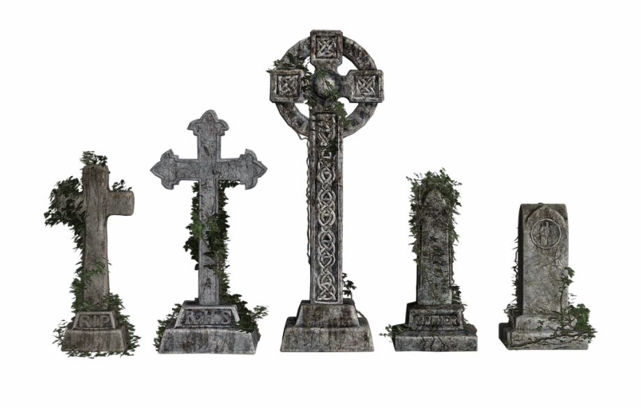 Cemetery Tombstone Celtic Stone Cross The Tomb Of